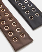Lot de 2 bandeaux pour cheveux avec œillets