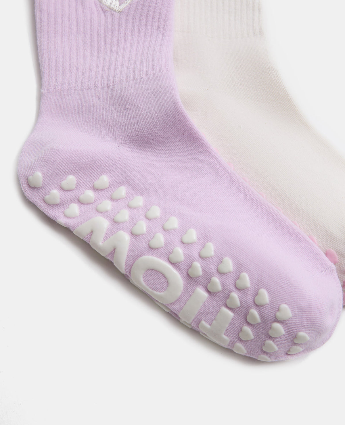 Lot de 2 paires de chaussettes antidérapantes Flow
