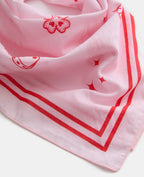 Foulard en tissu motif Lucky girl