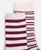 Lot de 2 paires de chaussettes rayées