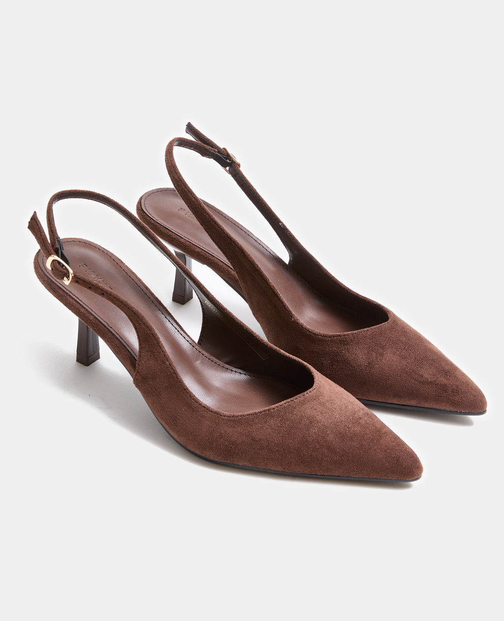 Escarpins pointus talon ouvert