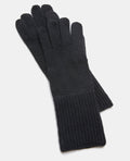 Paire de gants grand bord-côtes