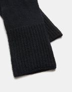 Paire de gants grand bord-côtes