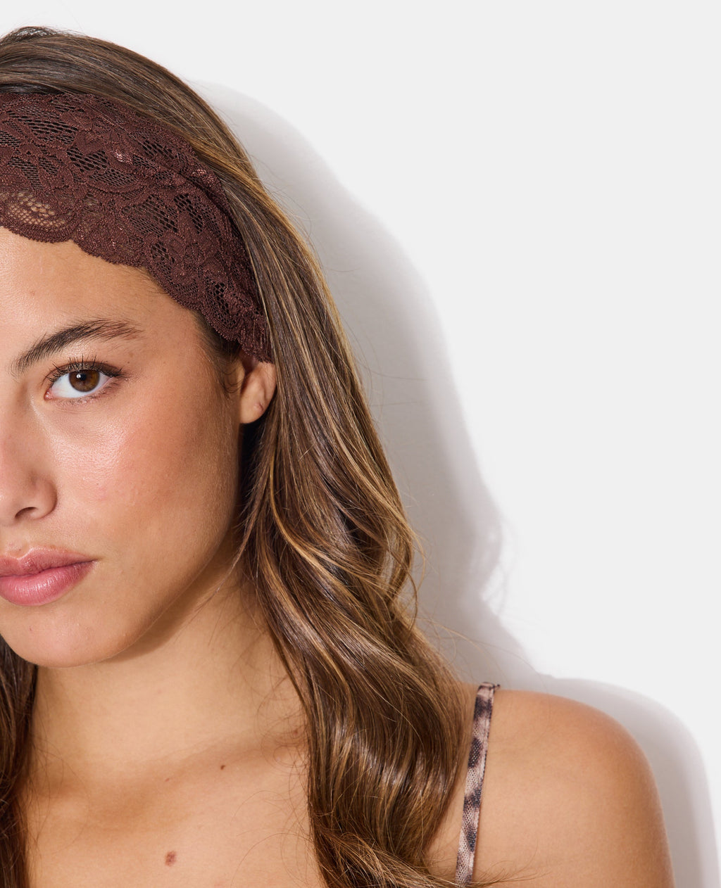 Lot de 2 bandeaux en dentelle