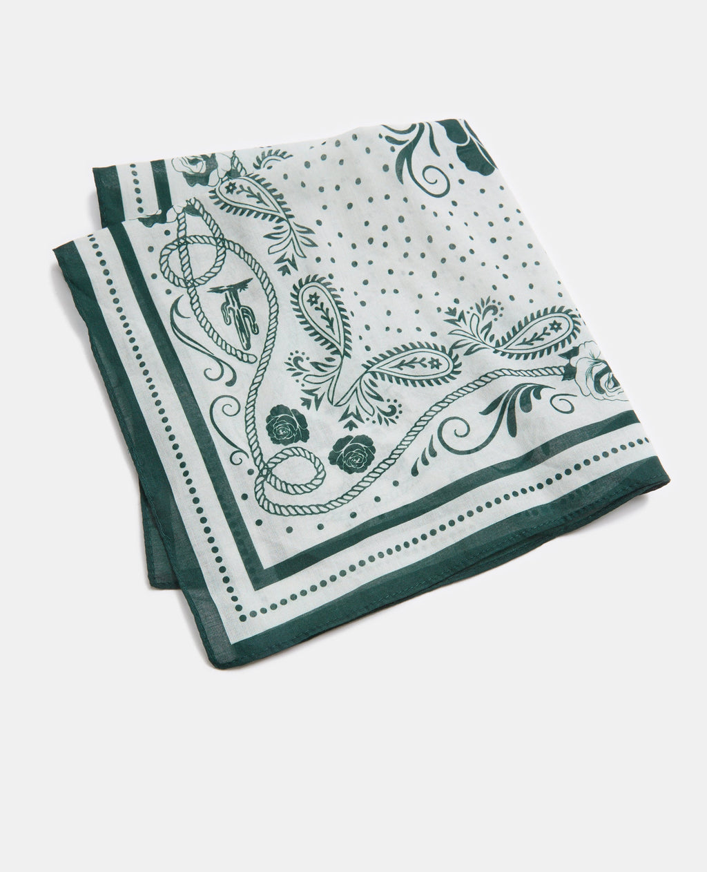 Foulard carré façon bandana