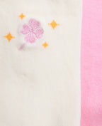 2 paires de chaussettes avec trèfles 4 feuilles