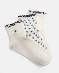 3 paires de chaussettes avec étoiles