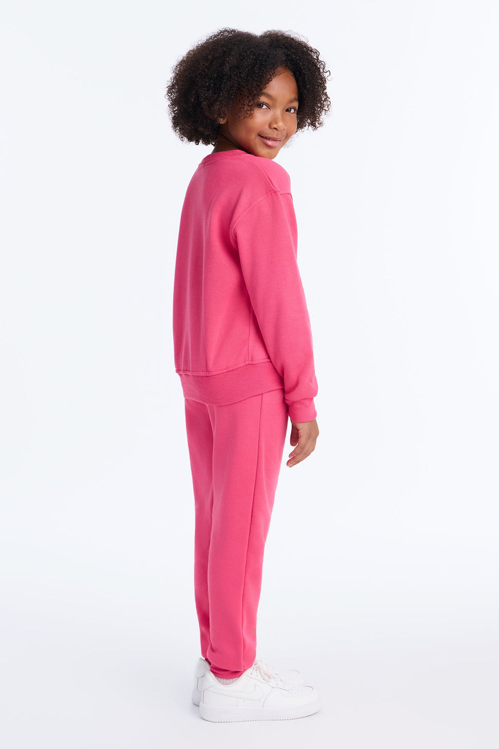Ensemble jogging Mini Tour Eiffel Amoureuse de Paris – Rose vif