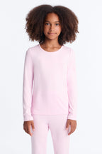 Ensemble pantalon mini pattes d'éléphant « Talk To Ya Later » – Rose