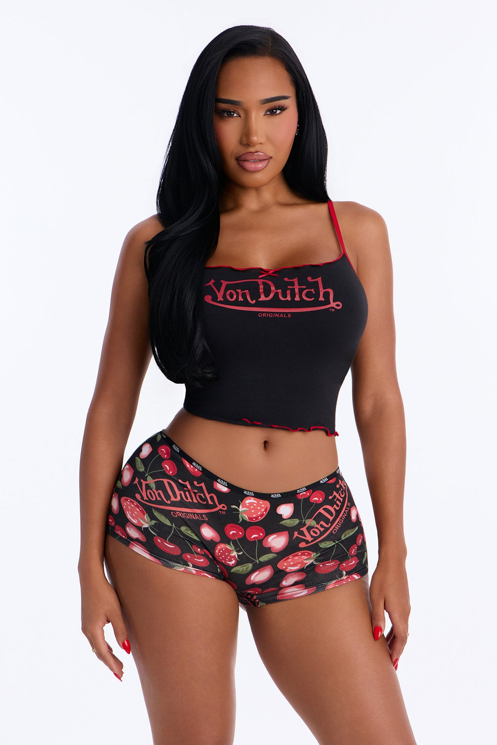 Culotte effrontée contrastée Von Dutch - Noir/combo