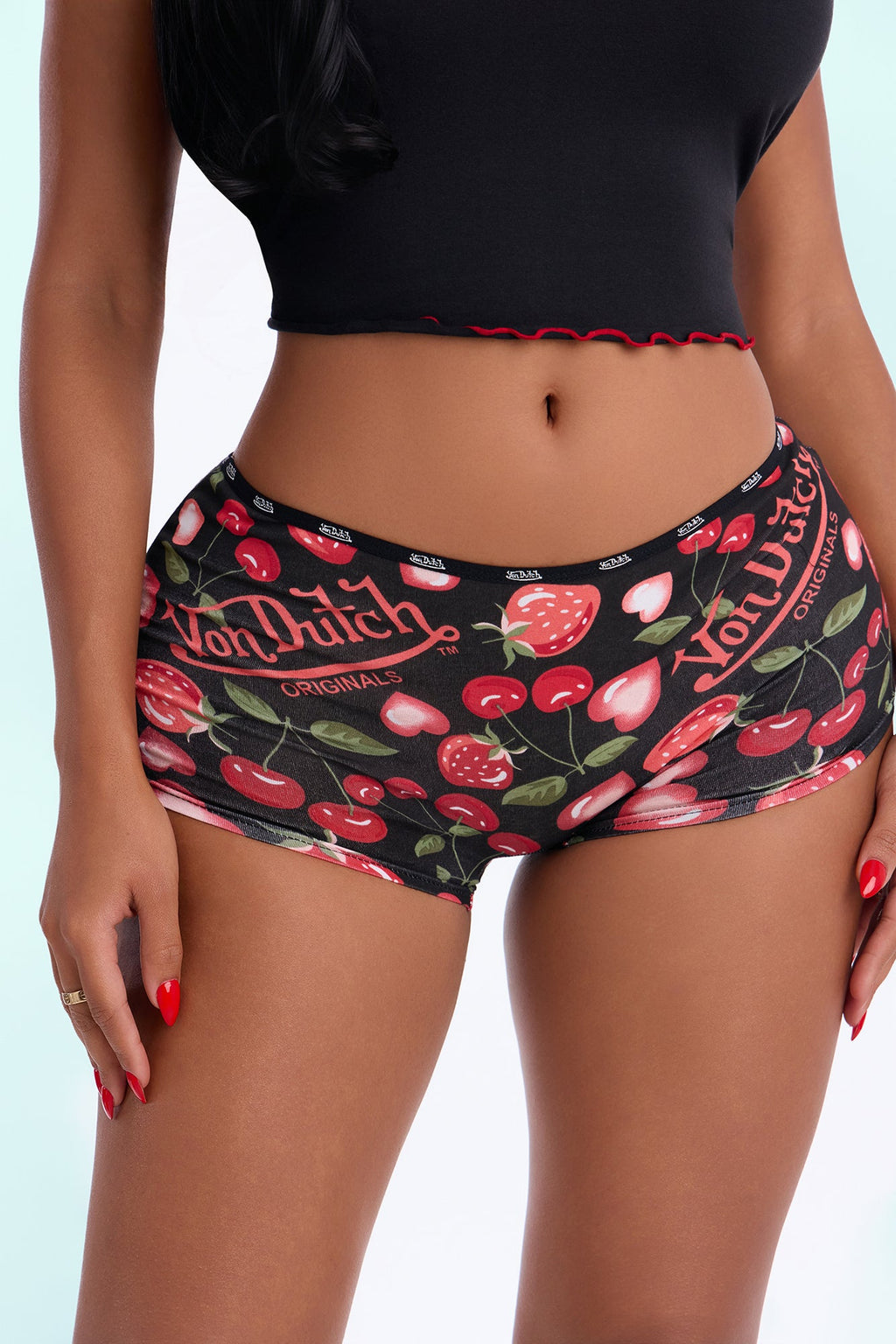 Culotte effrontée contrastée Von Dutch - Noir/combo