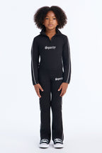 Haut brodé Mini Sporty Girl - Noir/Blanc